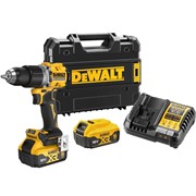 DeWalt DCD805P2T Шуруповёрт ударный аккум.в чем. (18V, 2*5.0Ah, Bl-motor, 90 Нм)