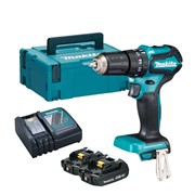 MAKITA DHP483RAJ Шуруповерт ударный аккум. в MakPac-2 (18.0 В, 2*2.0Ah, 40 Нм, Bl-мотор)