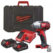 MILWAUKEE M18 BIW12-202C Гайковерт аккум. в чем. (18V, 2*2.0Ah, 240 Нм, 1/2")