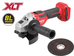 WORTEX CAG 1812-2 E SOLO Угловая шлифмашина в кор. (18V, 125 мм, 3000-8500 об/мин, BL-motor)