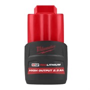 MILWAUKEE M12HB2.5 Аккумулятор 12V (2.5Ah, Li-On)