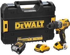 DeWalt DCD706D2 Шуруповерт ударный аккум.в чем. TSTAK (12V, 2*2.0Ah, 58 Нм, 2 скор, BL-motor)