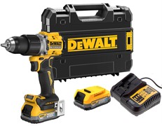 DeWalt DCD805E2T аккумуляторная ударная дрель-шуруповерт, 18 В, 2000 об/мин, 34000 уд/мин, с 2 АКБ 1.7 Ач и ЗУ, в кейсе TSTAK