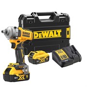 DeWalt DCF892P2T Гайковерт аккум. в чем. TSTAK II (18V, 2*5.0Ah, 1084 Нм, 1/2", BL-motor)