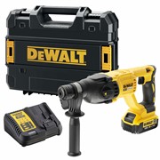 DeWalt DCH133M1 аккумуляторный перфоратор, 18 В, 2.6 Дж, 5500 уд/мин, с АКБ 4 Ач и ЗУ, в кейсе TSTAK