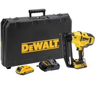 DeWalt DCN660D2 Пистолет гвоздезабивной аккум. в чем.(18V, 2*2.0Ah, гвозди:32-63мм, d1.6мм)