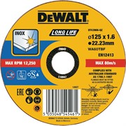 DeWalt DT43906 Круг отрезной по металлу 125x22.2x1.6 мм