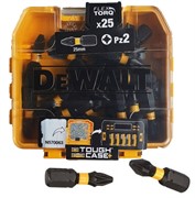 DeWalt DT70556T Набор ударных бит PZ2 25 мм в кейсе (25 шт)