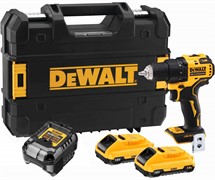 DeWalt DCD708L2T Шуруповерт аккум. в чем. TSTAK (18V, 2*3.0Ah, 65 Нм, 2 скор, BL-motor)