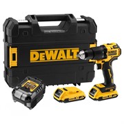 DeWalt DCD709D2T Шуруповерт ударный аккум в чем. TSTAK (18V, 2*2.0Ah, 65Нм, 2 скор, BL-мотор)