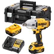 DeWalt DCF897P2T Гайковерт аккум. в чем. TSTAK II (18V, 2*5.0Ah, 3/4", 950 Нм, BL-motor)