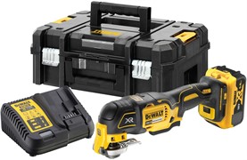 DeWalt DCS356P1 Многофункциональный инструмент аккум. в TSTAK II (18V, 1*5.0Ah, 3 скорости +насадки)