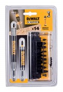 DeWalt DT70512T Набор ударных бит в кассетном кейсе (12 бит (25 мм) + 2 магнитных держателя)