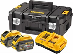 DeWalt DCB118Y2T Набор: зарядное устройство (18V/54V) + аккумуляторы (2*12.0Аh) в TSTAK II