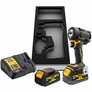 DeWalt DCF923P2G Гайковерт аккум. в кор. с вклыдашем (18V, 2*5.0Ah, 406 Нм, 3/8", 2 скор, 2500 об/ми