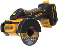 DeWalt DCS438B SOLO Отрезная машина акк. в кор. (20V, 20000 об/мин, диск 76*9,5 мм, рез 22 мм)