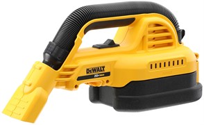 DeWalt DCV517B Пылесос аккум. в кор. (20V/100Вт, бак: 1.9л, 954 л/мин, шланг: 1м/d32мм)