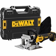 DeWalt DCW682NT SOLO Фрезер ламельный в чем. (18V, 9000 об/мин, глубина фрезерования 20 мм)