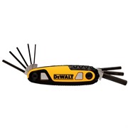 DeWalt DWHT70262 Набор шестигранных ключей 8 шт. (складной, 1.5-8 мм)