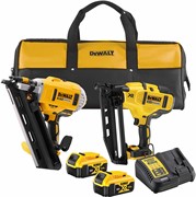 DeWalt DCK2046P2 Набор гвоздезабивных пистолетов в сумке: DCN660+DCN692 +2*5.0Ah