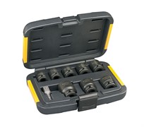 DeWalt DT7507 Набор ударных торцевых головок 1/2'' в чем.(10, 13, 15, 17, 19, 22, 24, 27мм +адаптер)