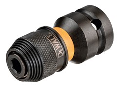 DeWalt DT7508 Адаптер для ударного гайковерта (внешний квадрат 1/2", внутр. шестигранник 1/4")