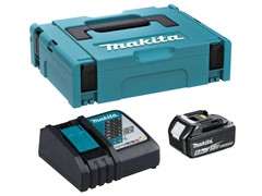 Комплект АКБ BL1860Bx1шт., ЗУ DC18RC, кейс MAKPAC MAKITA