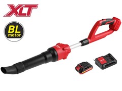 Аккум. воздуходувка WORTEX BB 2018-1 D ALL1 XLT SET с акб и з/у (18В, БЕСЩЁТ., 162-450 м.куб/ч, 72-190 км/ч) (1334646)