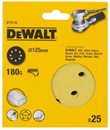 Шлифкруги_125мм_8_отверстий_180G,_25шт_DeWalt_DT3116QZ