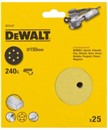 Шлифкруги_150мм_6_отверстий_240G,_25шт_DeWalt_DT3137QZ