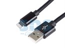 USB_кабель_для_iPhone_5678X_моделей,_в_армированной_оплетке_черный_REXANT_1870329