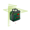 BOSCH Advanced Level 360 set Лазерный нивелир с ЗЕЛЕНЫМ лучем+штатив 150 см (плоскость на 360 градусов, 24м) - фото 189629