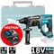 Аккум. перфоратор MAKITA DHR 202 RF в чем. (18.0 В, 1 акк., 3.0 А/ч Li-Ion, 1.9 Дж, вес 3.5 кг) (DHR202RF) - фото 192873