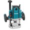 КОМПЛЕКТ MAKITA: Фрезер вертикальный MAKITA RP 2300 FC в кор. (2300 Вт, цанга 6,8,12 мм, 9000-22000 об/мин, регул. об.) +Одноручная углошлифмашина MAKITA GA 5021 C в кор. (1450 Вт, диск 125х22 мм, плавный пуск,CША) - фото 194720