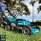 Газонокосилка аккумуляторная MAKITA DLM 530 Z (18+18 В,  шир. 53 мм, выс. 20-100 мм, Silence-режим, травосборник 70 л, функция мульчирования , боковой желоб) - фото 194783 Газонокосилка аккумуляторная MAKITA DLM 530 Z (18+18 В,  шир. 53 мм, выс. 20-100 мм, Silence-режим, травосборник 70 л, функция мульчирования , боковой желоб) - фото 194783