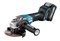 MAKITA GA013GM101 Углошлифмашина аккумуляторная в чемодане Makpac  (XGT BL 40В, 1x4.0Ач, зарядное DC40RA, 125 мм, 8500 об/мин, эл.тормоз, XPT, AFT, плавный пуск, антирестарт,нижняя кнопка) НОВИНКА - фото 208419