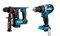 MAKITA DLX2278JX3 Набор инструментов (DHR171 + DHP484) Перфоратор 18V (BL мотор, 1.2ДЖ)+ударный шуруповерт 18V (BlMotor 54Нм) +3 бура(6,8,10мм) +набор бит+чемодан MakPac1. Без Аккумулятора и зарядного устройства - фото 208455