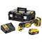 DeWALT DCS356P2 Многофункциональный инструмент в TSTAK II+ оснастка (18V, 2*5Аh,3 скорости,BL-motor) - фото 224118
