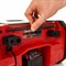 MILWAUKEE M18 JSR-0 SOLO Цифровая радиостанция аккум. в кор. (18V /220 В, USB 2,1 А, входной шнур ) - фото 224962