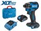 BULL CID 2218 Гайковерт аккум. в чем. Xcase (18V, 1*4.0Ah, 1/4", 220 Нм, 8 режимов, BL-motor) - фото 225172