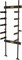 DeWalt DWST1-75694 Настенные кронштейны для крепления ящиков TOUGHSYSTEM (180x65x32.9 см) - фото 225348