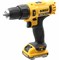 DeWalt DCD716D2 аккумуляторная ударная дрель-шуруповерт, 10.8 В, 1500 об/мин, 22500 уд/мин, с 2 АКБ 2 Ач и ЗУ, в кейсе - фото 225554
