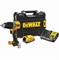 DeWalt DCD805E1T ударная дрель-шуруповерт, 18 В, 2000 об/мин, 34000 уд/мин, с АКБ 1.7 Ач и ЗУ, в кейсе TSTAK - фото 225635