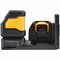 DeWalt DCE088D1G18 аккумуляторный лазерный построитель плоскостей, 12/18 В, зеленый луч, 30 м, с АКБ 2 Ач и ЗУ, в кейсе TSTAK - фото 225725