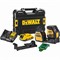 DeWalt DCE088D1G18 аккумуляторный лазерный построитель плоскостей, 12/18 В, зеленый луч, 30 м, с АКБ 2 Ач и ЗУ, в кейсе TSTAK - фото 225727