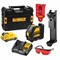 DeWalt DCE088D1R Нивелир лазерный с кр. лучем в чем. TSTAK (12V, 1*2.0Ah, 20 м, 2 луча, ±0,3мм/м) - фото 225741