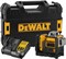 DeWalt DCE089D1R Нивелир лазерный с кр. лучем в чем. TSTAK (12V, 1*2.0Ah, 20 м, 3 луча, ± 0.3 мм/м) - фото 225763