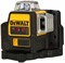 DeWalt DCE089D1R Нивелир лазерный с кр. лучем в чем. TSTAK (12V, 1*2.0Ah, 20 м, 3 луча, ± 0.3 мм/м) - фото 225765