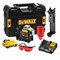 DeWalt DCE089D1R Нивелир лазерный с кр. лучем в чем. TSTAK (12V, 1*2.0Ah, 20 м, 3 луча, ± 0.3 мм/м) - фото 225768