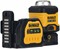 DeWalt DCE089NG18 аккумуляторный лазерный нивелир, 12/18 В, зеленый луч, 35 м, без АКБ и ЗУ, в кейсе TSTAK - фото 225775
